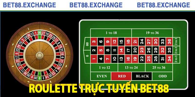 Roulette Trực Tuyến - Cách Chơi Rouletter Bet88 Từ Cao Thủ